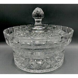 Waterford Society Millennium Covered Centerpiece Limited Edition Numbered Bowl